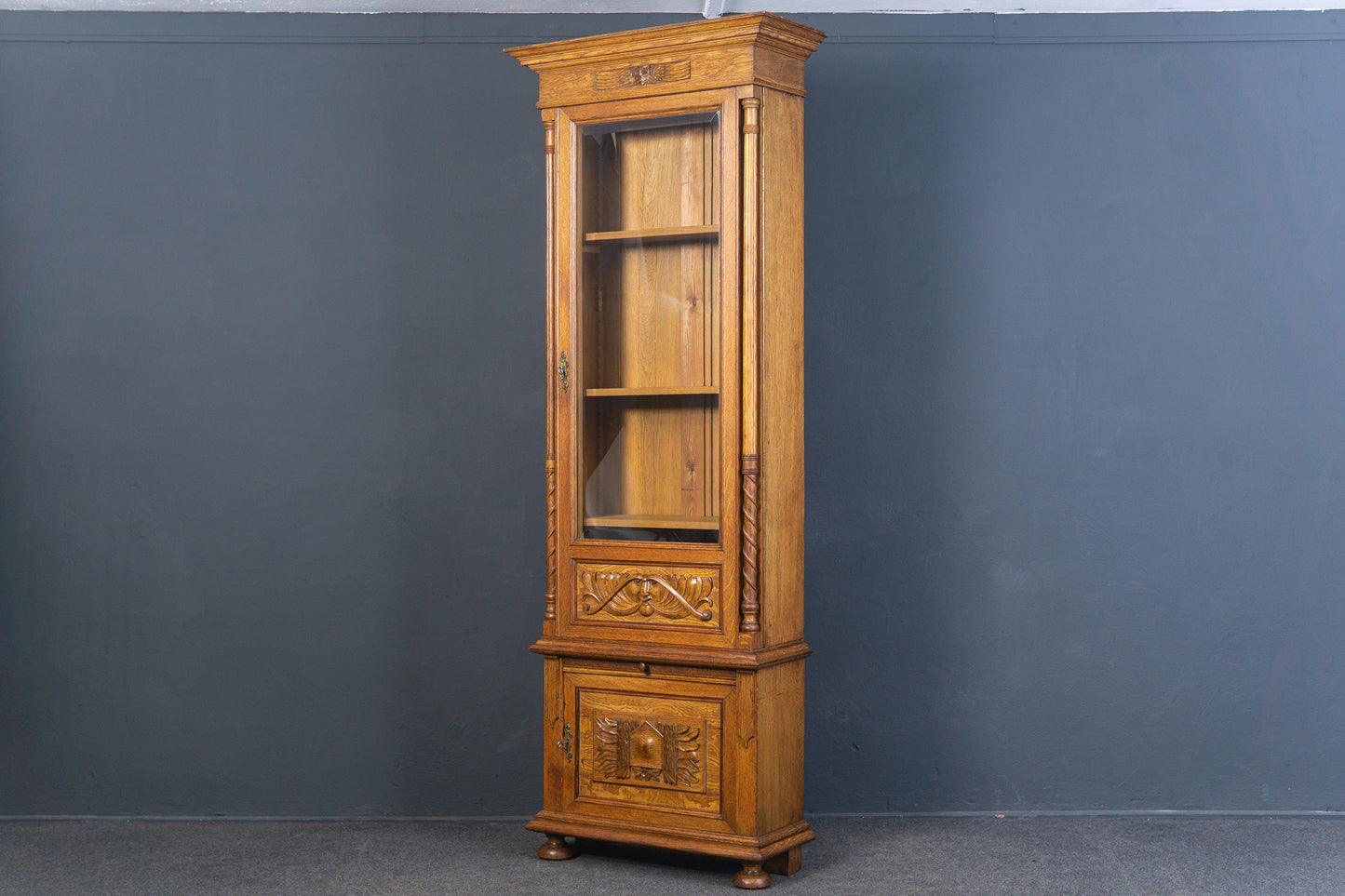 Gründerzeit Vitrine Bücher Schrank Regal Kommode Alt Antik MÖBLINGER 2301_0201