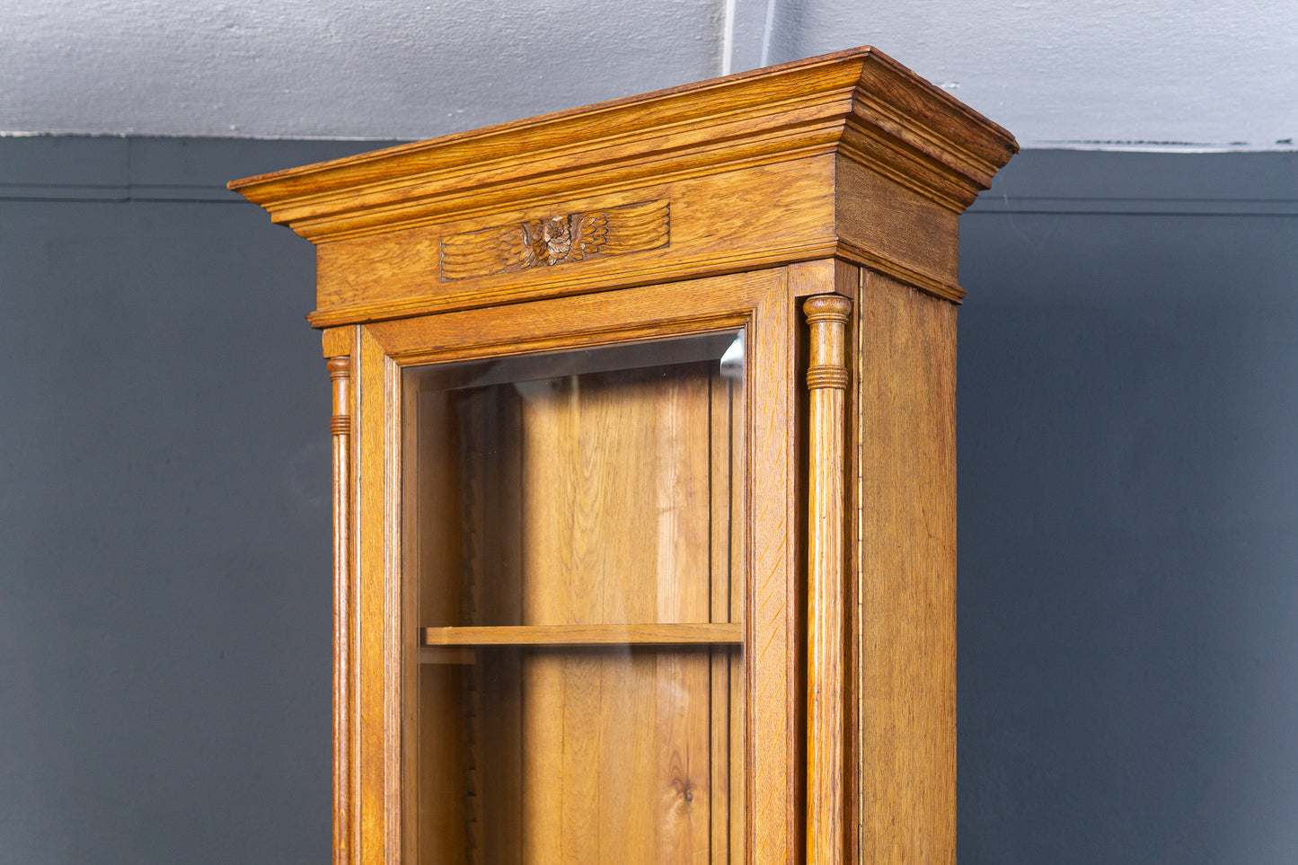 Gründerzeit Vitrine Bücher Schrank Regal Kommode Alt Antik MÖBLINGER 2301_0201