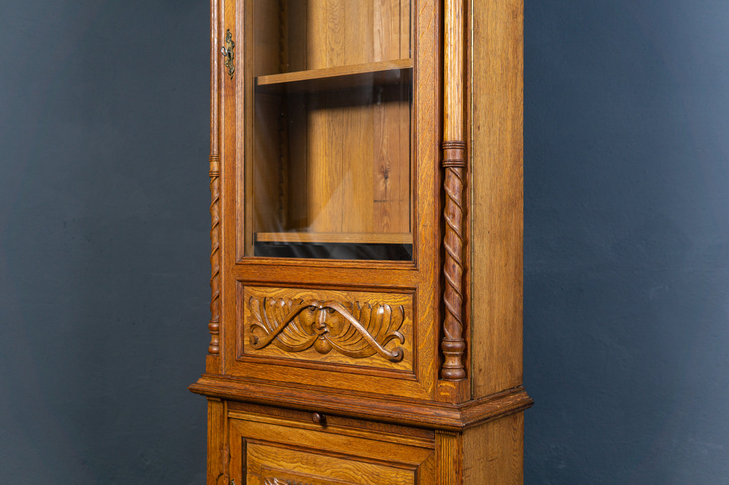Gründerzeit Vitrine Bücher Schrank Regal Kommode Alt Antik MÖBLINGER 2301_0201