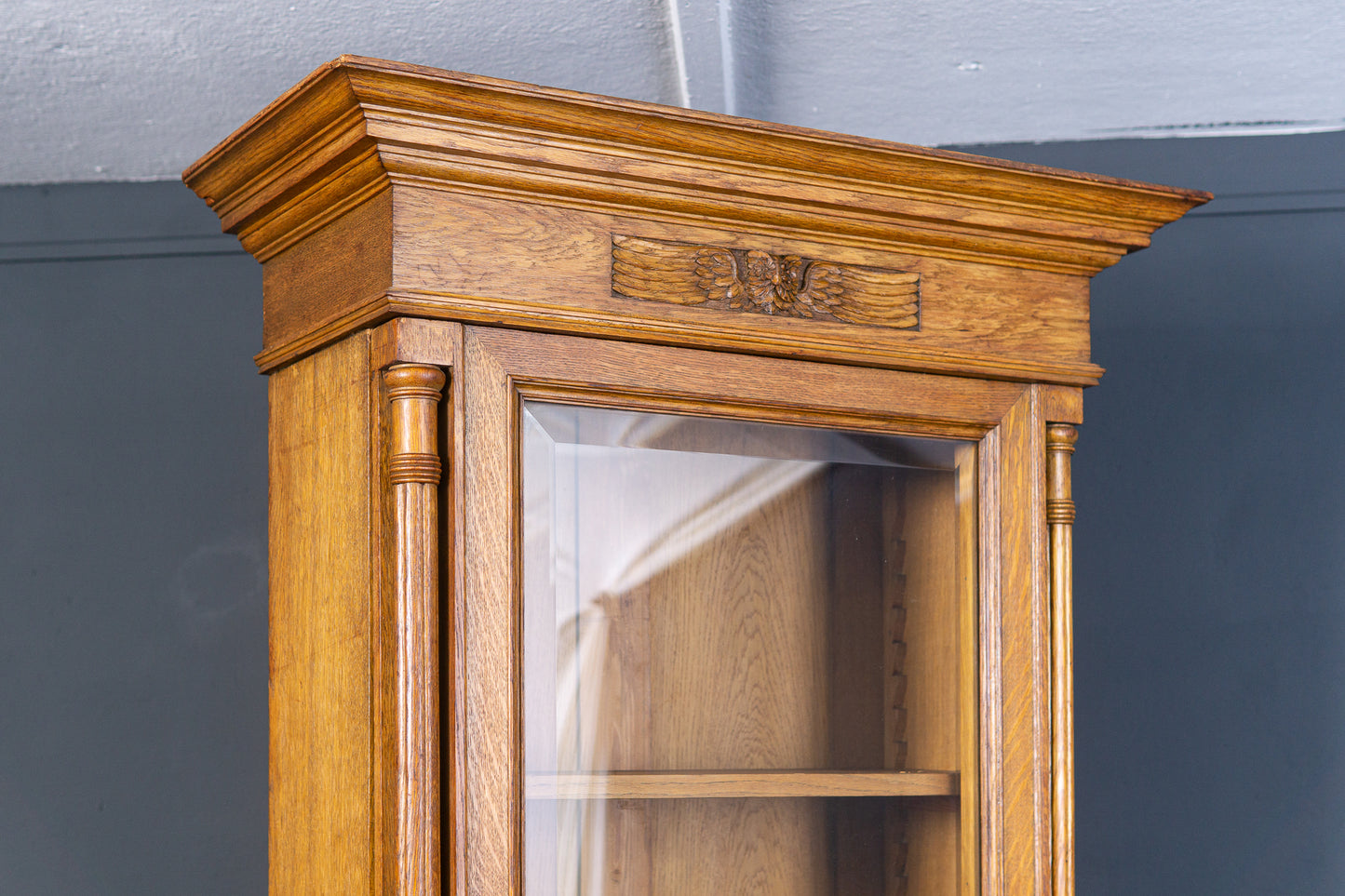 Gründerzeit Vitrine Bücher Schrank Regal Kommode Alt Antik MÖBLINGER 2301_0201