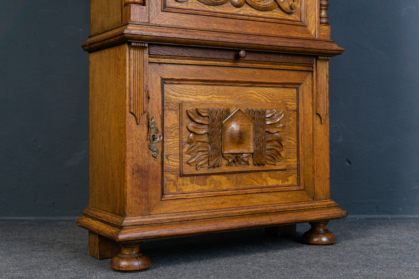 Gründerzeit Vitrine Bücher Schrank Regal Kommode Alt Antik MÖBLINGER 2301_0201