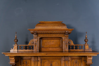 Gründerzeit Buffet Anrichte Schrank Kredenz Regal Alt Antil 2301_0202