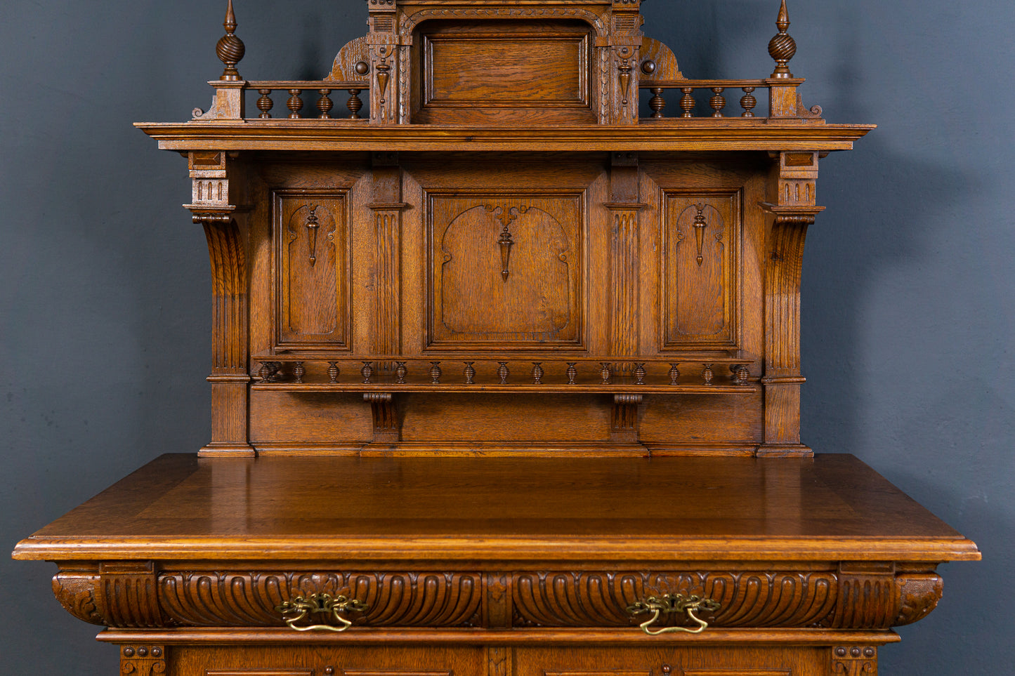 Gründerzeit Buffet Anrichte Schrank Kredenz Regal Alt Antil 2301_0202