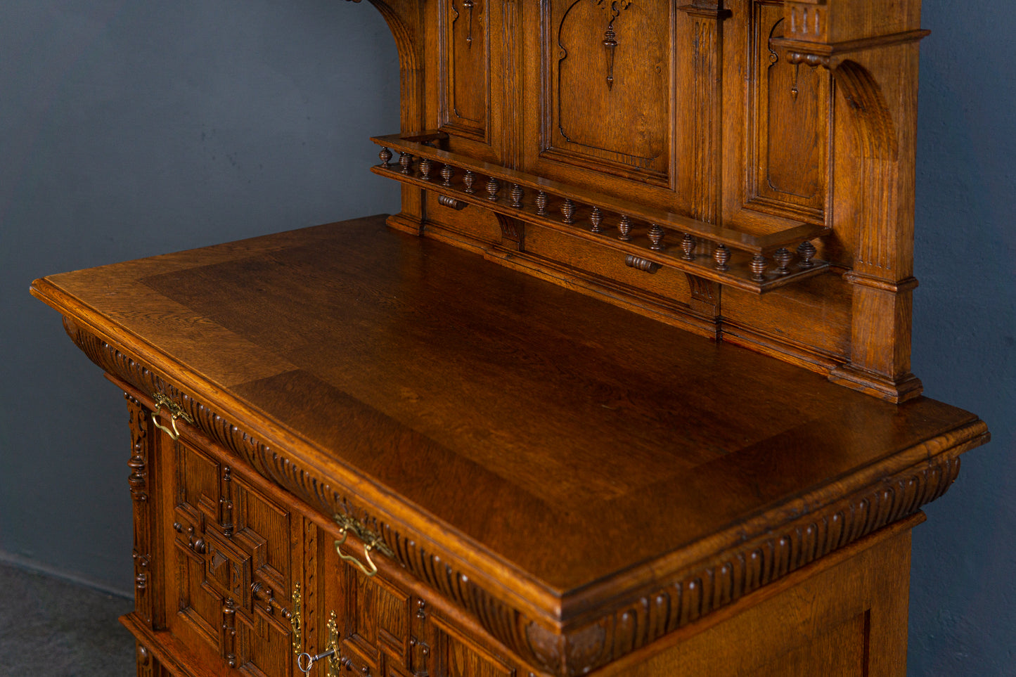 Gründerzeit Buffet Anrichte Schrank Kredenz Regal Alt Antil 2301_0202