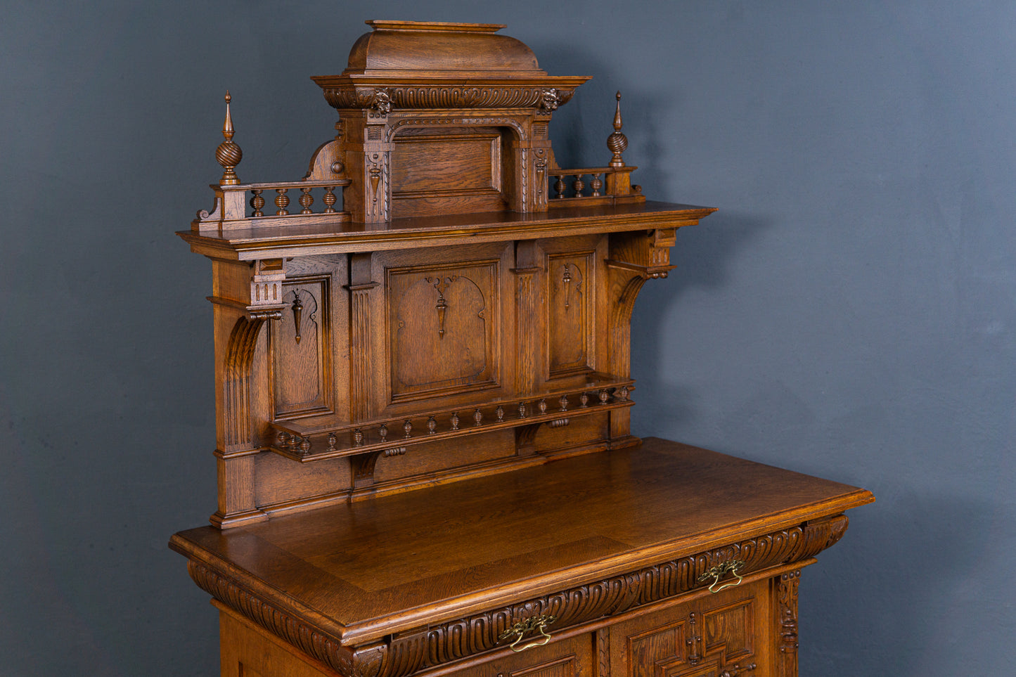 Gründerzeit Buffet Anrichte Schrank Kredenz Regal Alt Antil 2301_0202