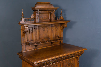 Gründerzeit Buffet Anrichte Schrank Kredenz Regal Alt Antil 2301_0202