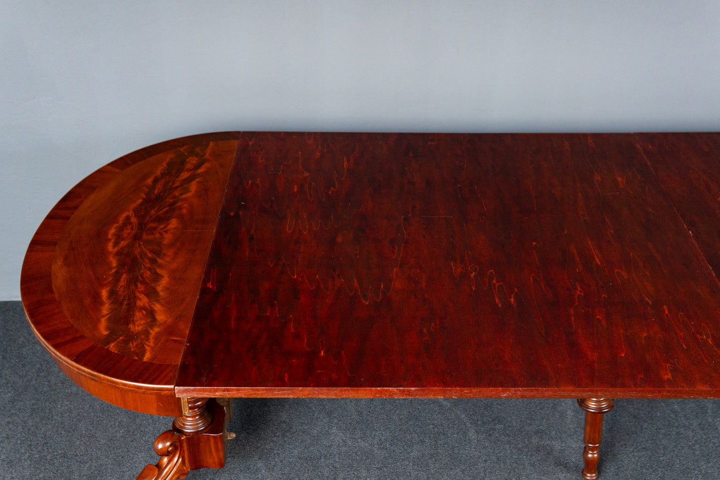 rest. großer Esstisch ausziehbar Stühle Tafel Alt Antik MÖBLINGER