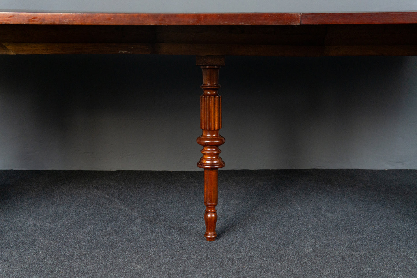 rest. großer Esstisch ausziehbar Stühle Tafel Alt Antik MÖBLINGER