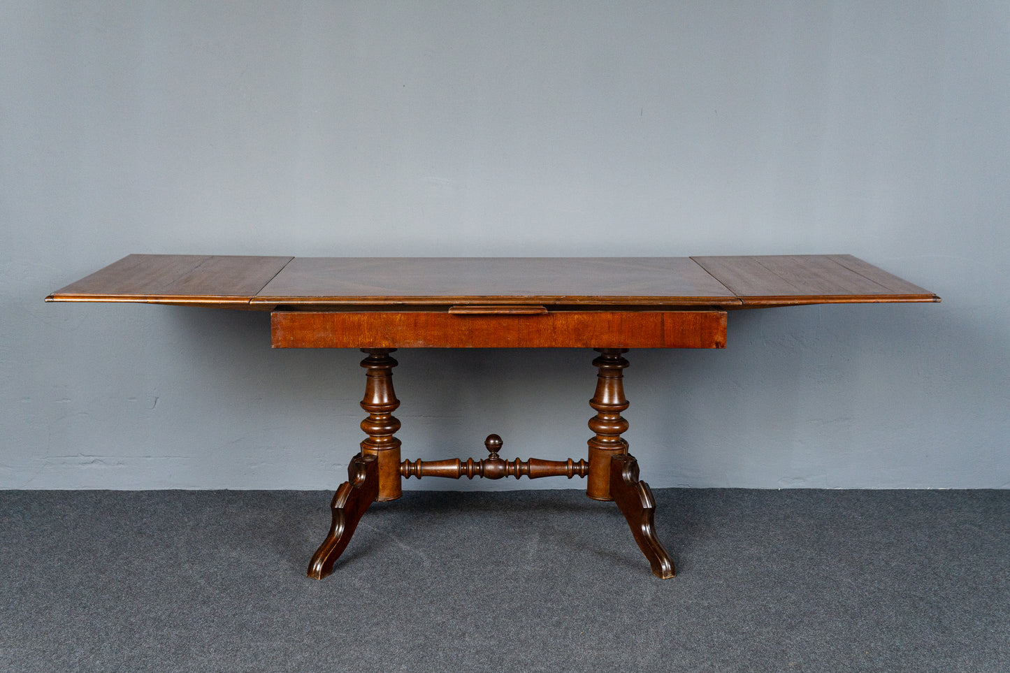 ausziehb. Tisch Stuhl Esstisch Sofa Couch Alt Antik MÖBLINGER 2411_1202