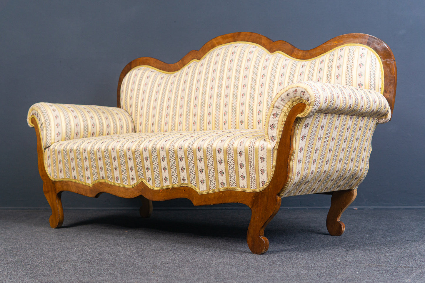 Biedermeier Sofa Couch Sessel Lounge Tisch Alt Antik 2301_0204