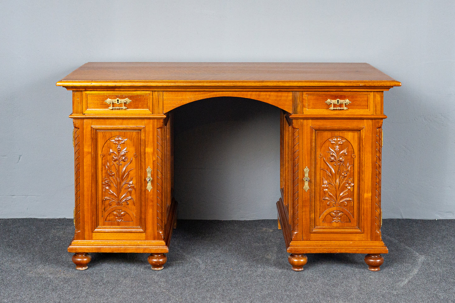 rest. Schreibtisch Tisch Sekretär Desk Büro Vintage Antik MÖBLINGER 2411_1205