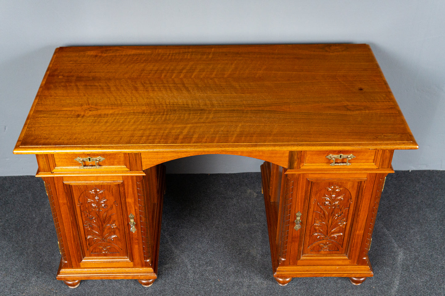 rest. Schreibtisch Tisch Sekretär Desk Büro Vintage Antik MÖBLINGER 2411_1205