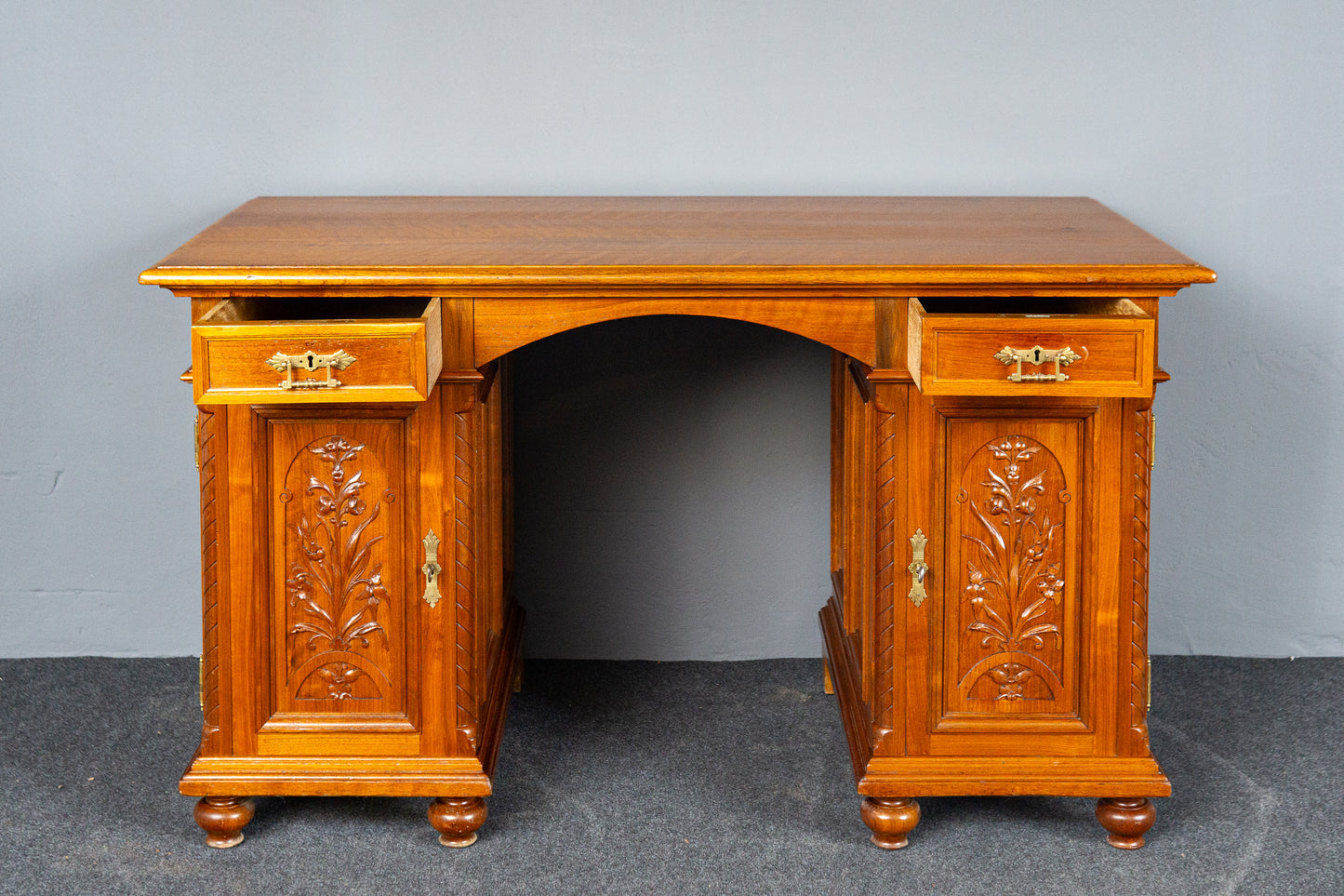 rest. Schreibtisch Tisch Sekretär Desk Büro Vintage Antik MÖBLINGER 2411_1205