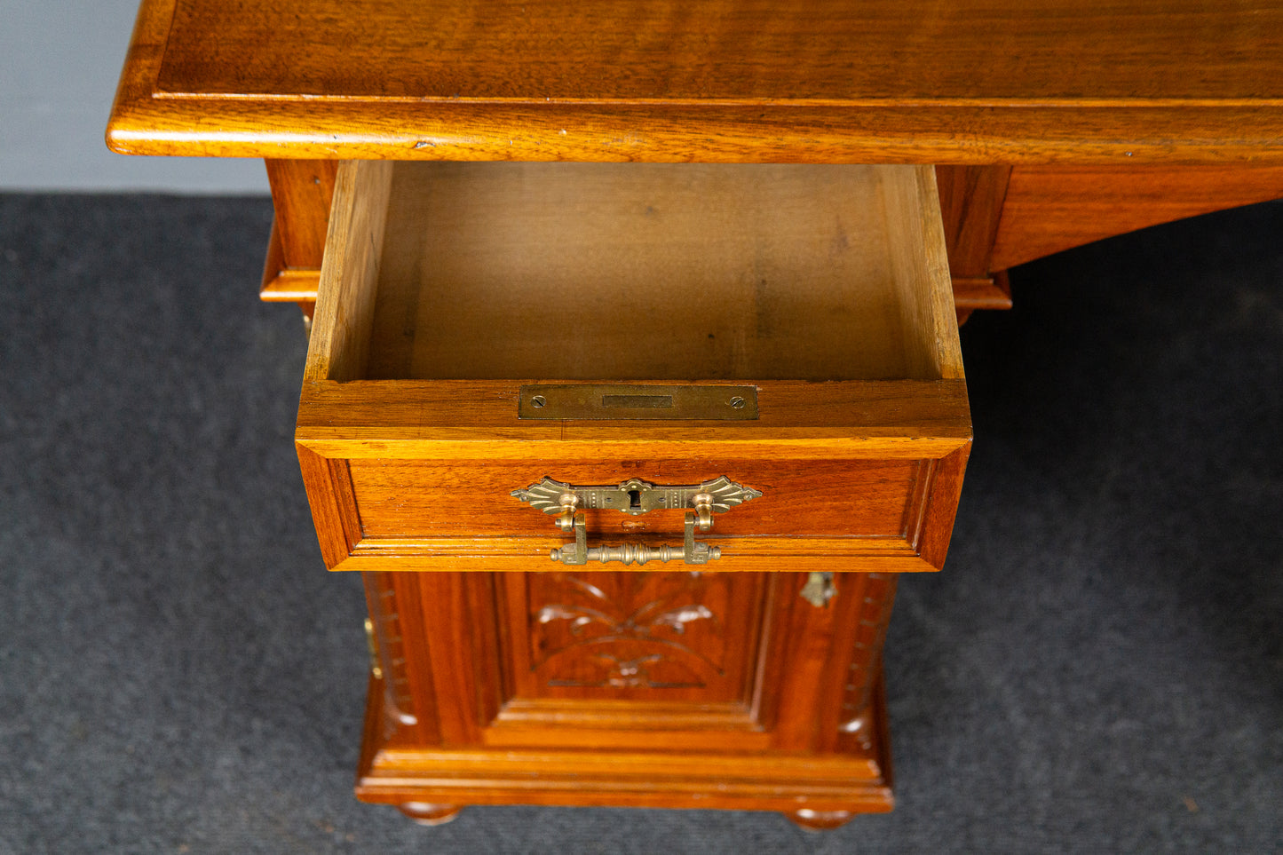 rest. Schreibtisch Tisch Sekretär Desk Büro Vintage Antik MÖBLINGER 2411_1205