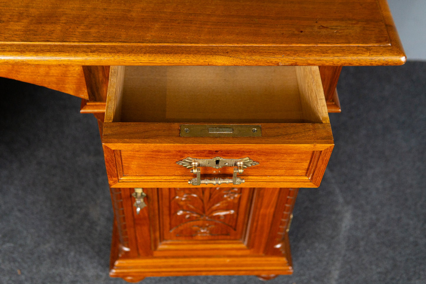 rest. Schreibtisch Tisch Sekretär Desk Büro Vintage Antik MÖBLINGER 2411_1205