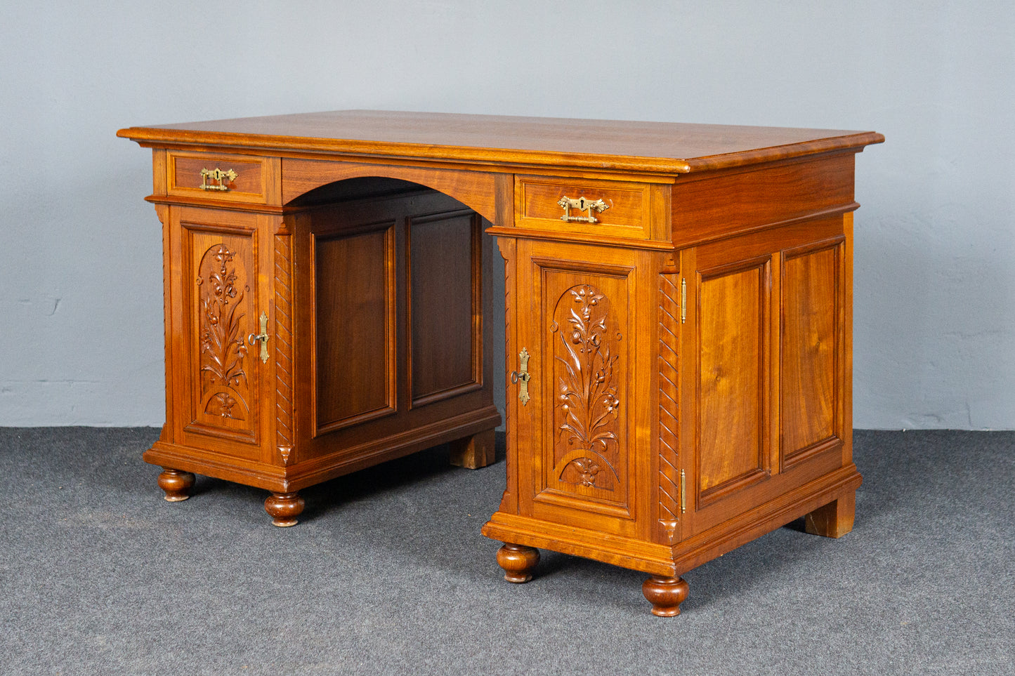 rest. Schreibtisch Tisch Sekretär Desk Büro Vintage Antik MÖBLINGER 2411_1205