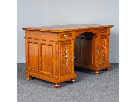 rest. Schreibtisch Tisch Sekretär Desk Büro Vintage Antik MÖBLINGER 2411_1205