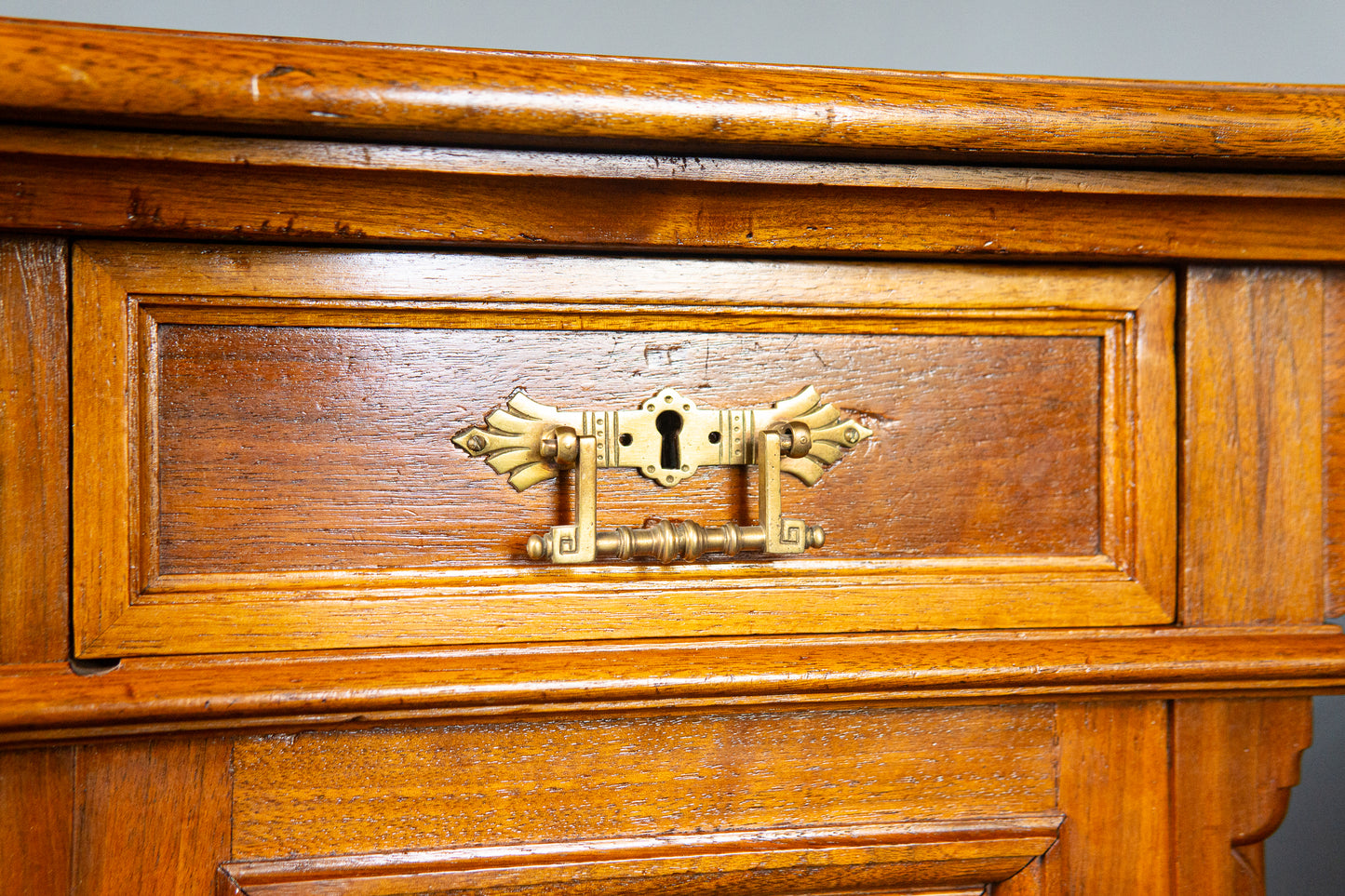 rest. Schreibtisch Tisch Sekretär Desk Büro Vintage Antik MÖBLINGER 2411_1205