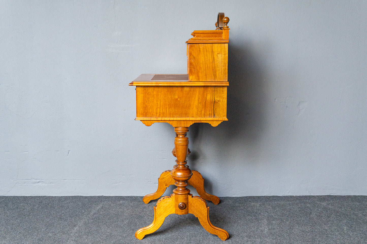 restaur. Schreibtisch Nähtisch Sekretär Kommode Antik MÖBLINGER 2411_1303