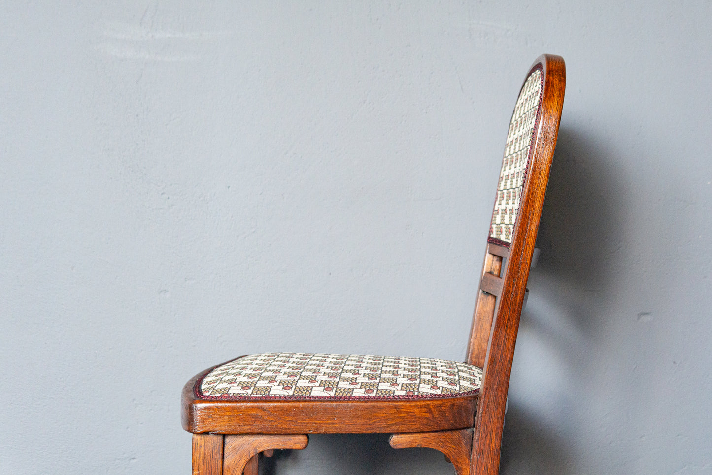 Schöner Jugendstil Stuhl, Anfang des 20.Jahrhunderts - J.&J. Kohn Nr. 715 Entwurf Gustav Siegel Wien Thonet Tisch Stuhl