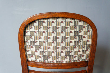 Schöner Jugendstil Stuhl, Anfang des 20.Jahrhunderts - J.&J. Kohn Nr. 715 Entwurf Gustav Siegel Wien Thonet Tisch Stuhl