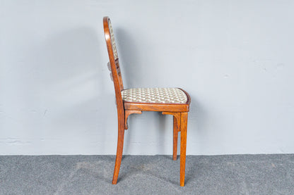 Schöner Jugendstil Stuhl, Anfang des 20.Jahrhunderts - J.&J. Kohn Nr. 715 Entwurf Gustav Siegel Wien Thonet Tisch Stuhl