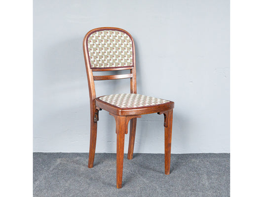 Schöner Jugendstil Stuhl, Anfang des 20.Jahrhunderts - J.&J. Kohn Nr. 715 Entwurf Gustav Siegel Wien Thonet Tisch Stuhl