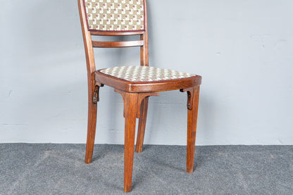 Schöner Jugendstil Stuhl, Anfang des 20.Jahrhunderts - J.&J. Kohn Nr. 715 Entwurf Gustav Siegel Wien Thonet Tisch Stuhl