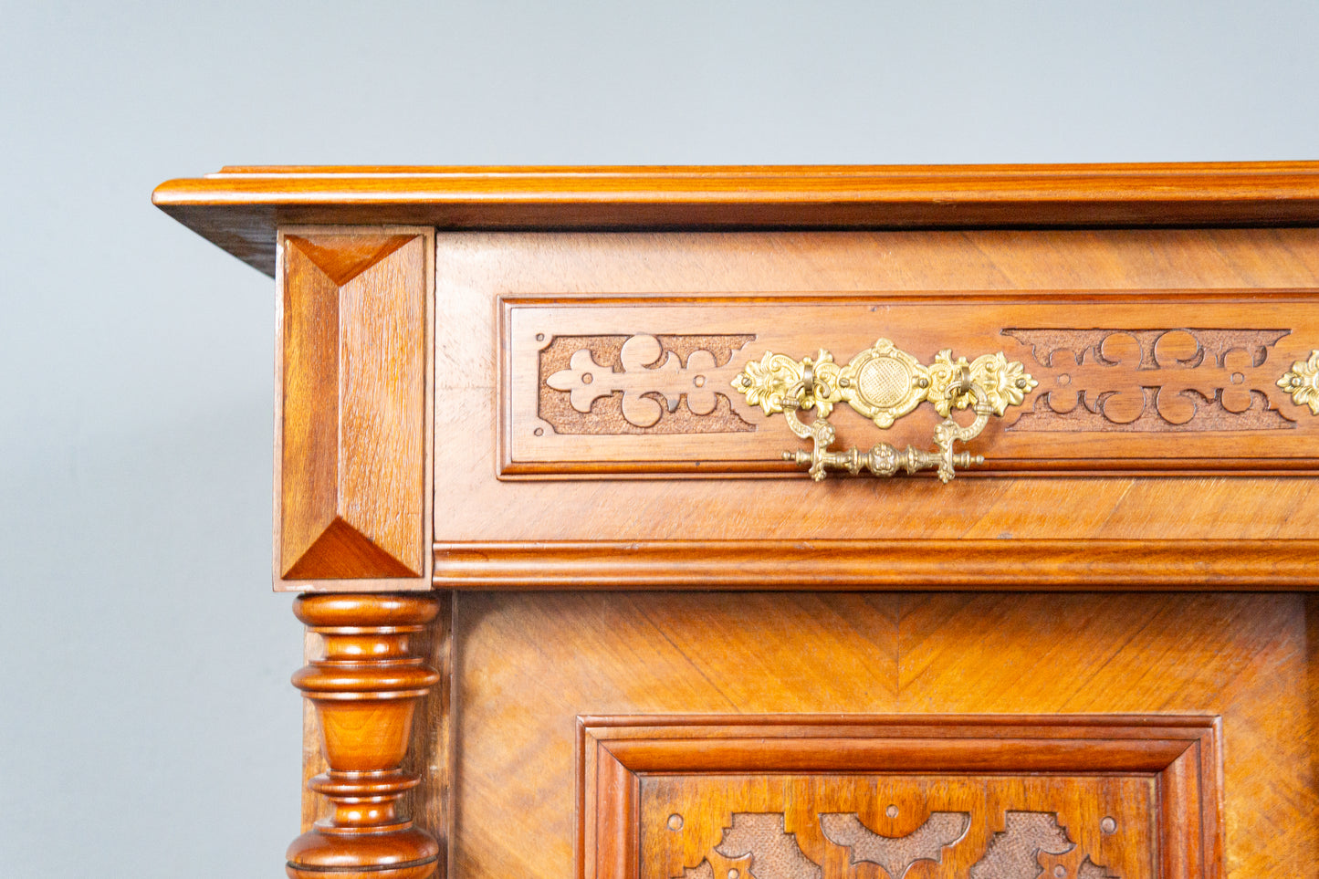 Gründerzeit Schrank Vertiko Kommode Regal Alt Antik MÖBLINGER 2411_1306
