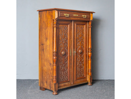 Gründerzeit Schrank Vertiko Kommode Regal Alt Antik MÖBLINGER 2411_1306