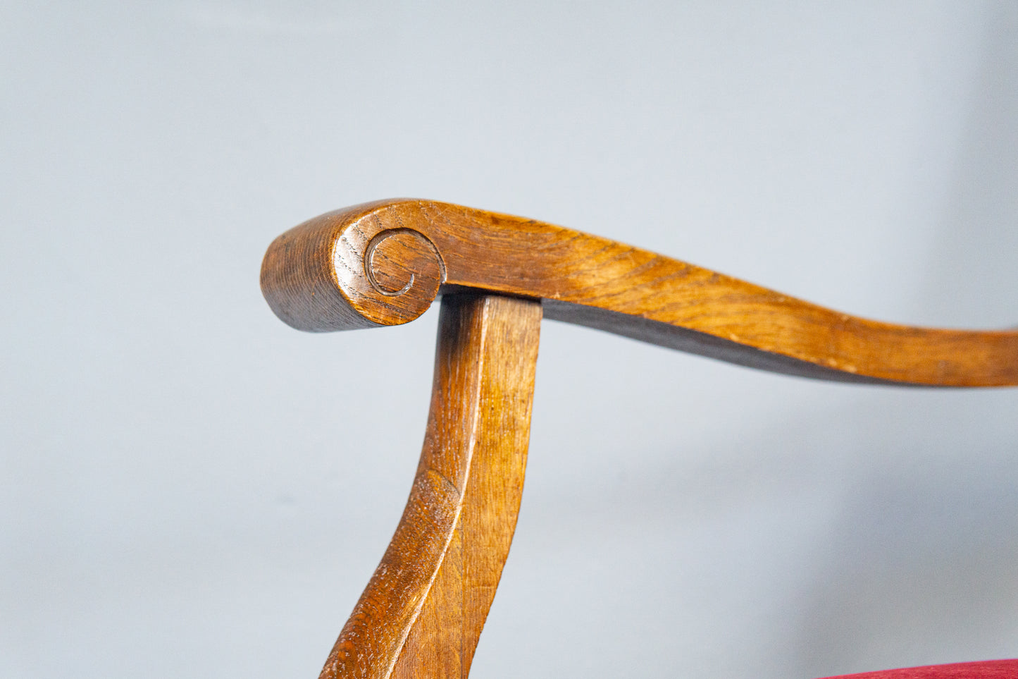 Antik Armlehnenstuhl Sessel Thron Stuhl Sofa Tisch Couch MÖBLINGER 2411_1307
