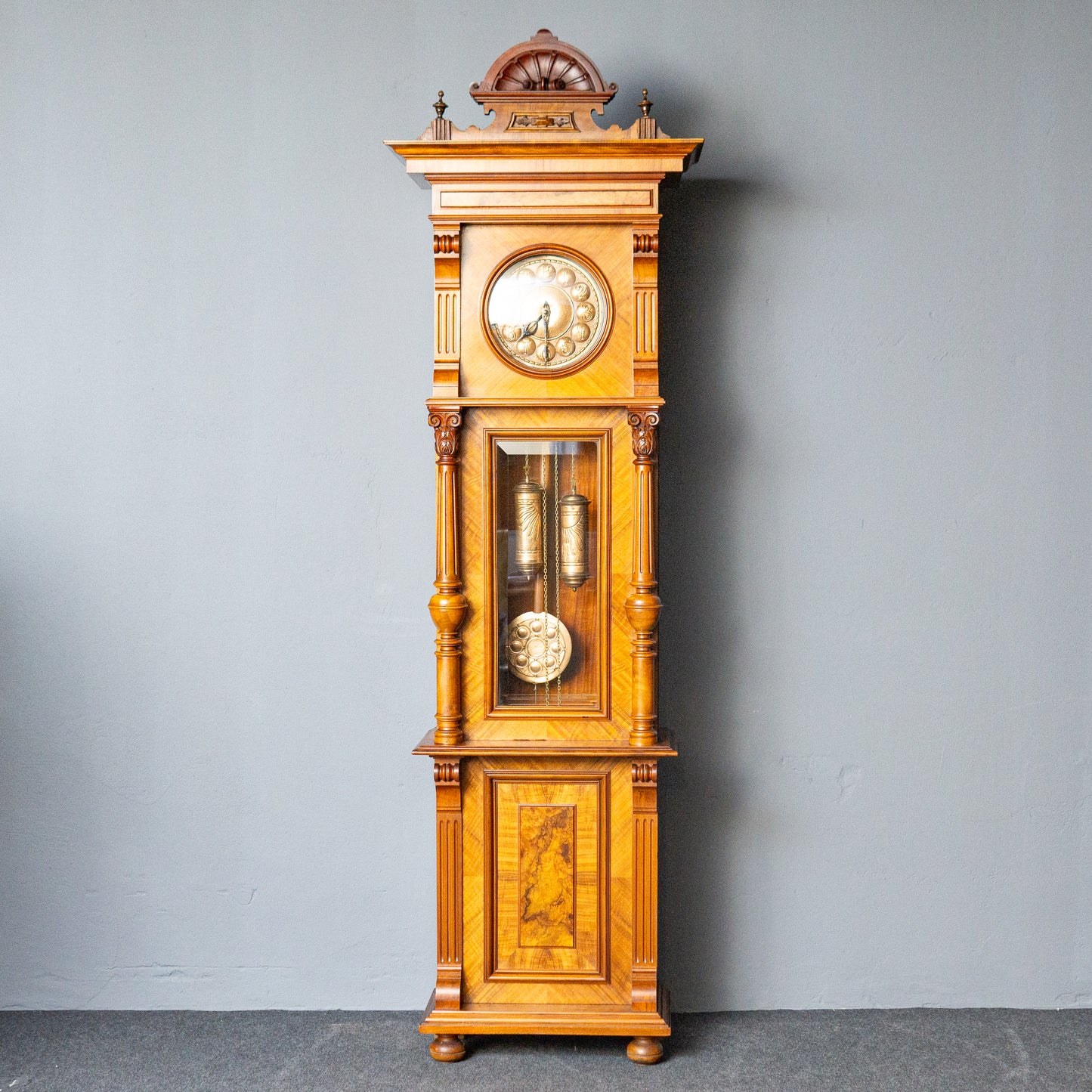 Gründerzeit Standuhr Clock Zeit Uhr Schrank Antik Alt MÖBLINGER 2411_1308