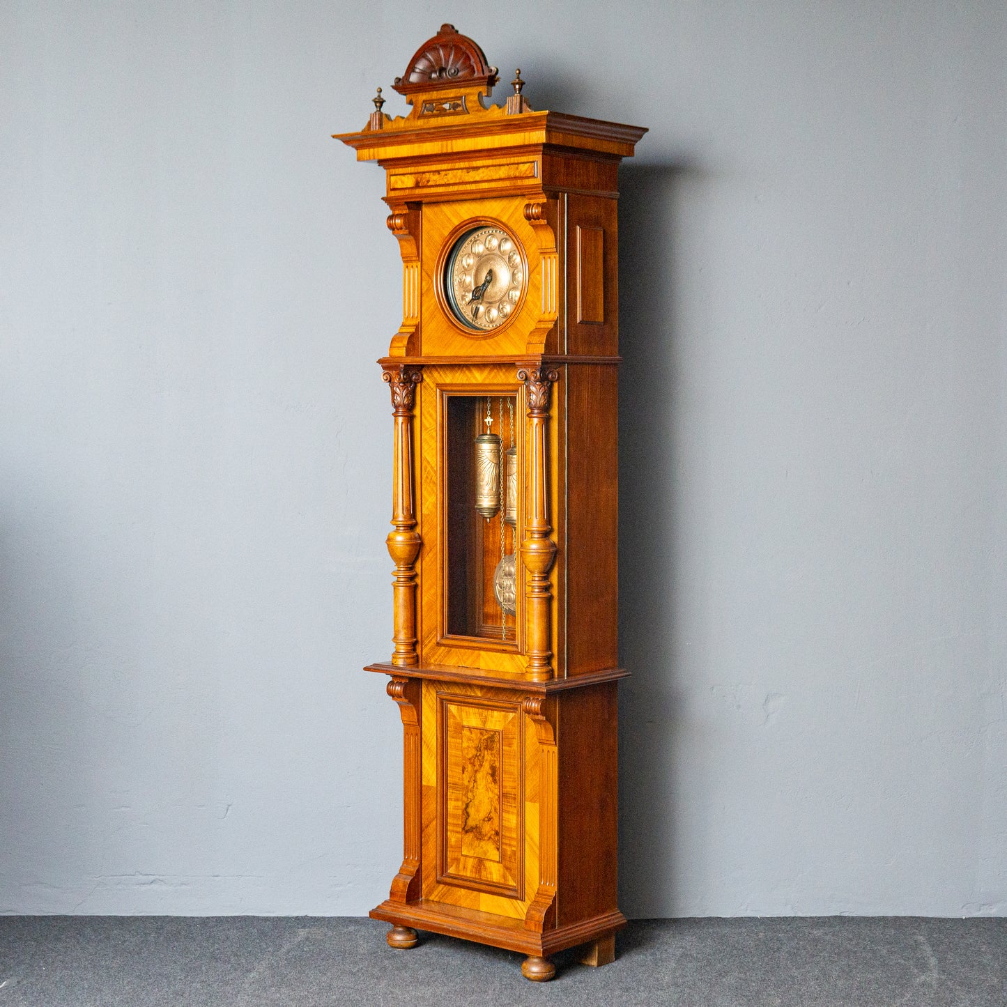 Gründerzeit Standuhr Clock Zeit Uhr Schrank Antik Alt MÖBLINGER 2411_1308