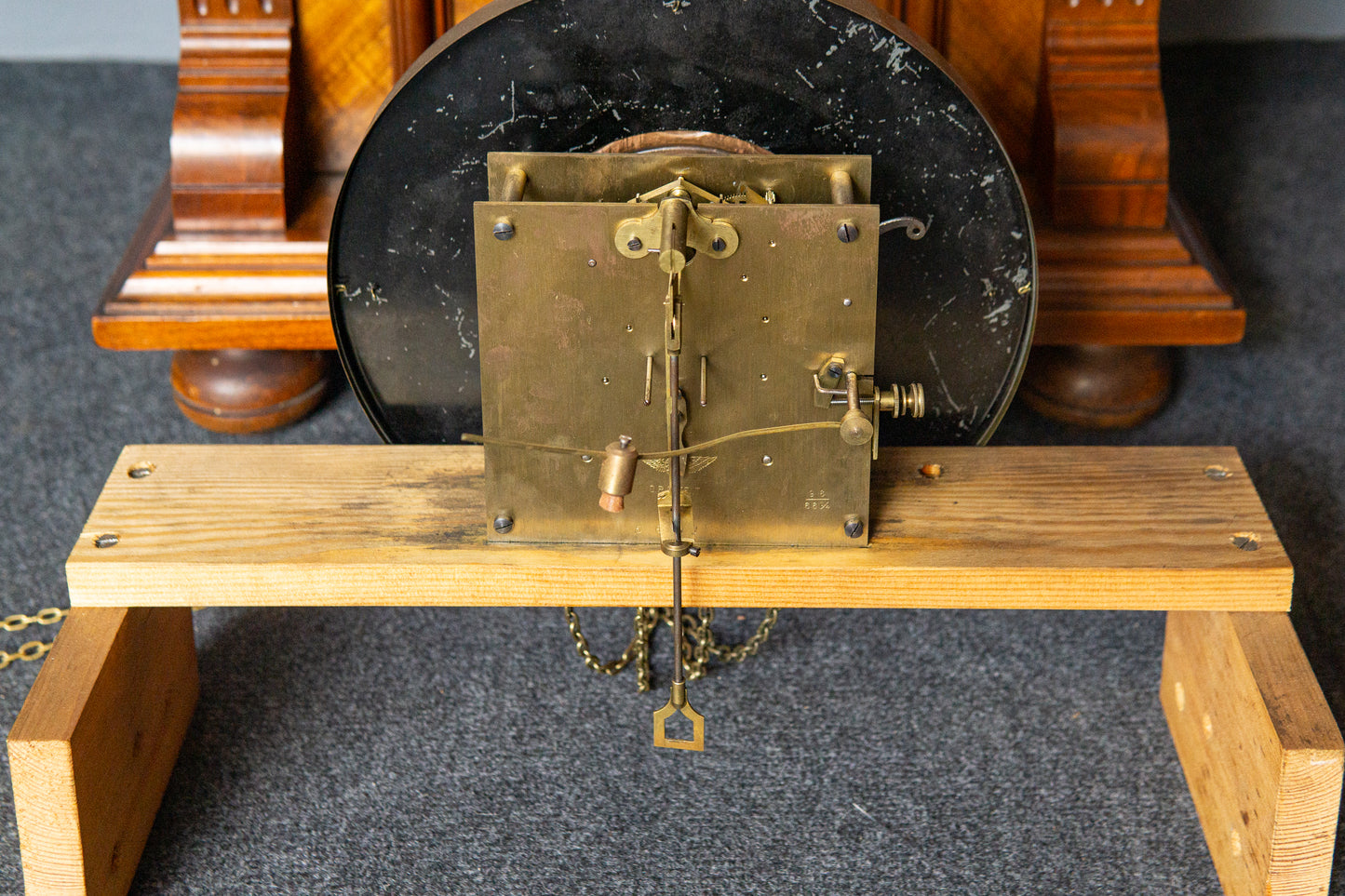 Gründerzeit Standuhr Clock Zeit Uhr Schrank Antik Alt MÖBLINGER 2411_1308
