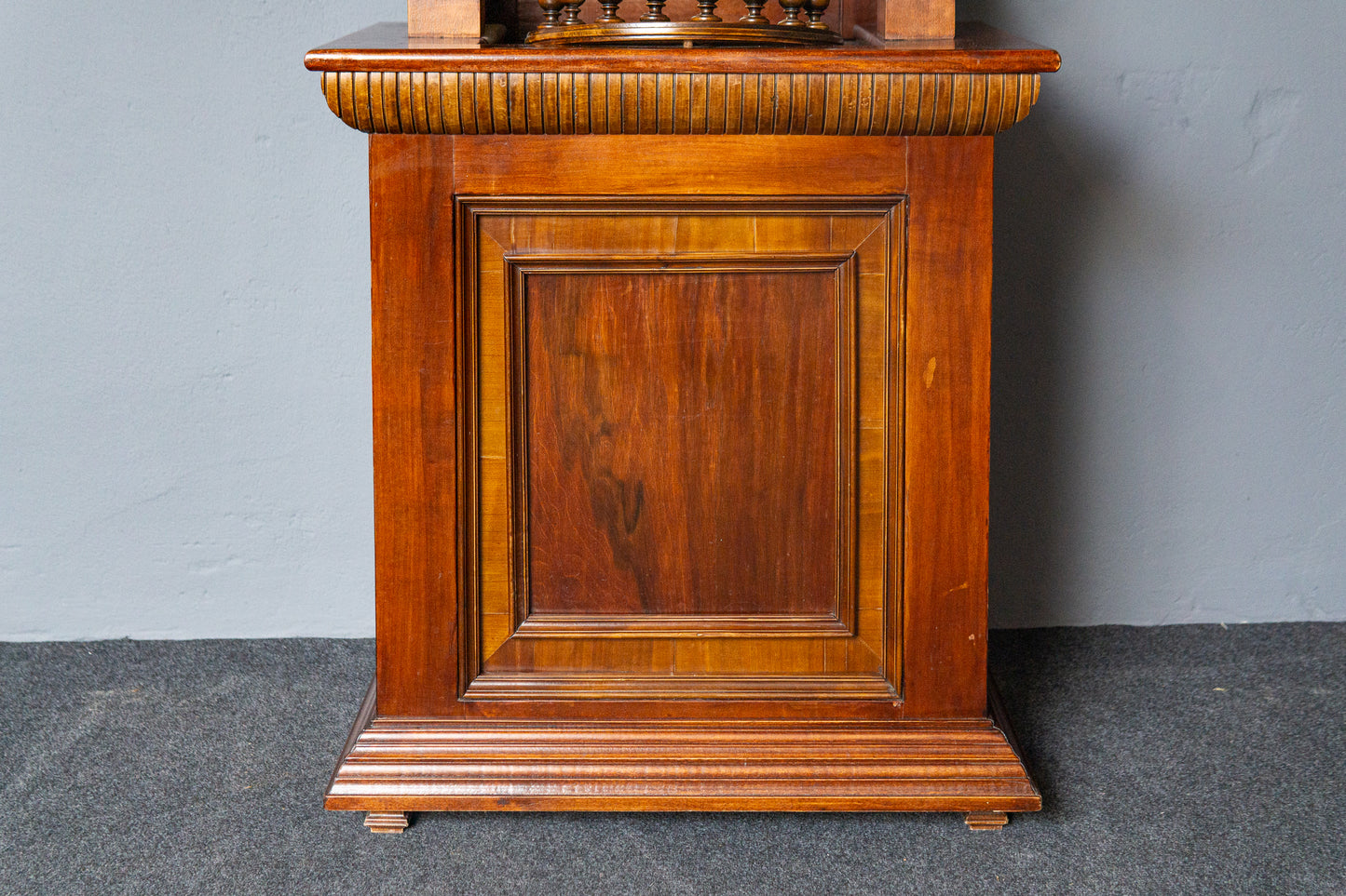 Vintage Standuhr Clock Zeit Uhr Schrank Holz Antik Alt MÖBLINGER 2411_1309