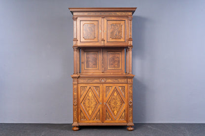 restaur. Antik Buffet Regal Schrank Vitrine Kommode Alt MÖBLINGER 2411_1401