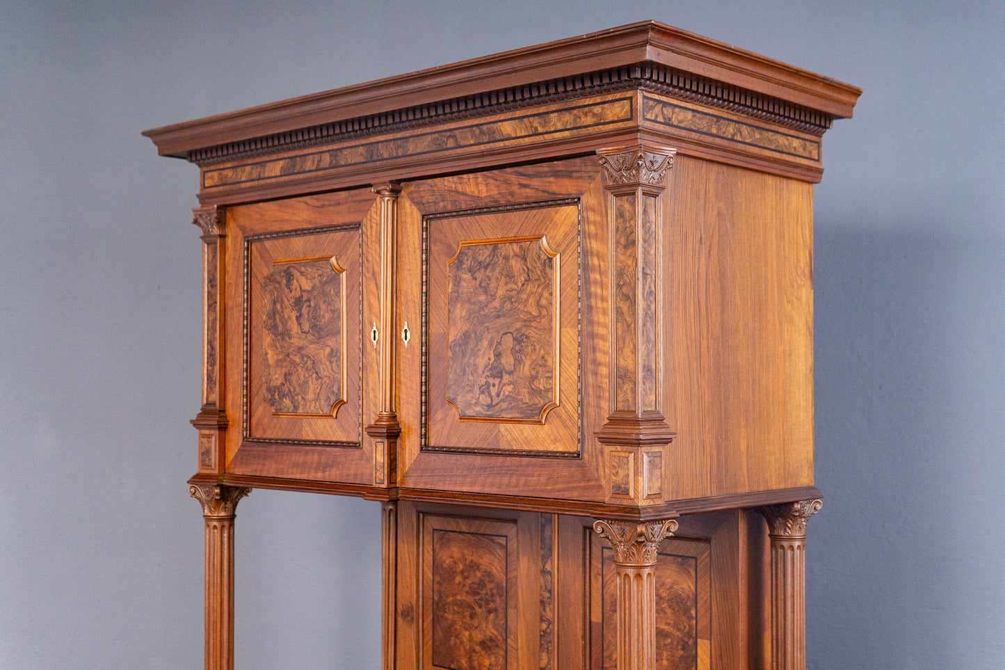 restaur. Antik Buffet Regal Schrank Vitrine Kommode Alt MÖBLINGER 2411_1401