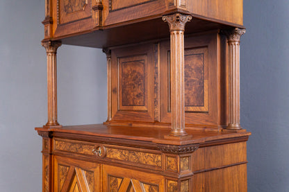 restaur. Antik Buffet Regal Schrank Vitrine Kommode Alt MÖBLINGER 2411_1401