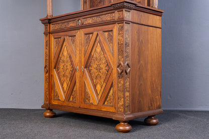 restaur. Antik Buffet Regal Schrank Vitrine Kommode Alt MÖBLINGER 2411_1401