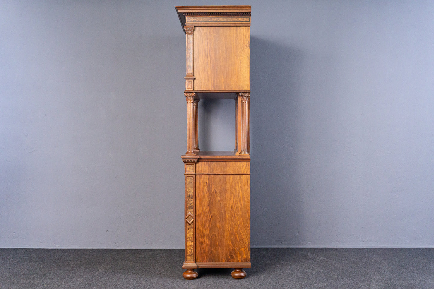 restaur. Antik Buffet Regal Schrank Vitrine Kommode Alt MÖBLINGER 2411_1401