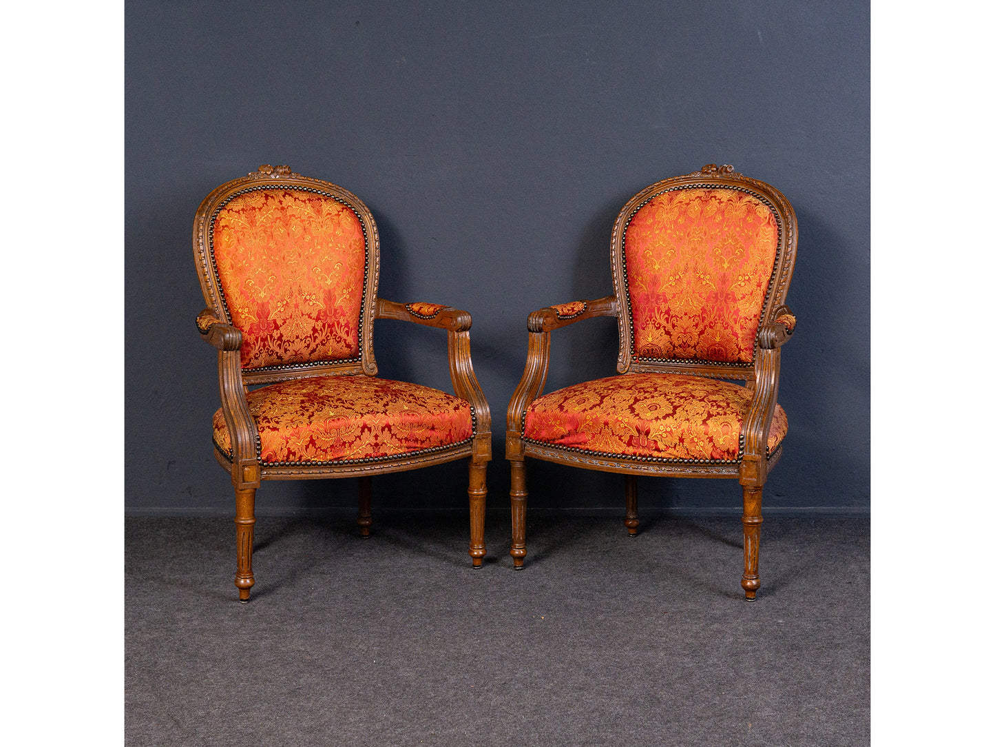 Vintage Sessel Salon Sofa Couch Tisch Stuhl Lounge Holz 2312_0404