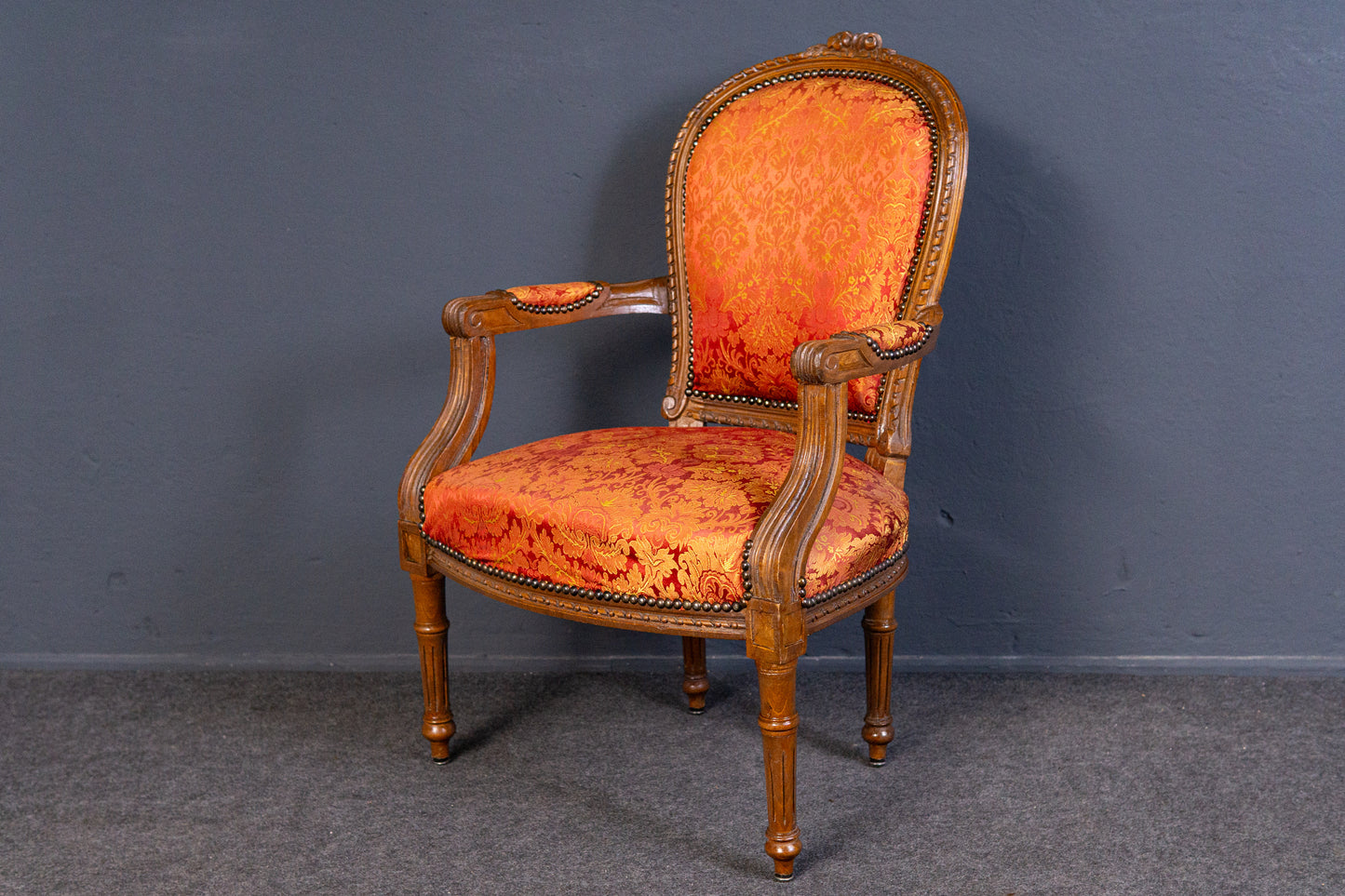 Vintage Sessel Salon Sofa Couch Tisch Stuhl Lounge Holz 2312_0404