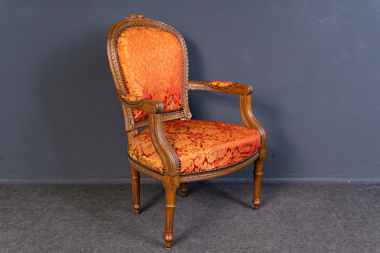 Vintage Sessel Salon Sofa Couch Tisch Stuhl Lounge Holz 2312_0404