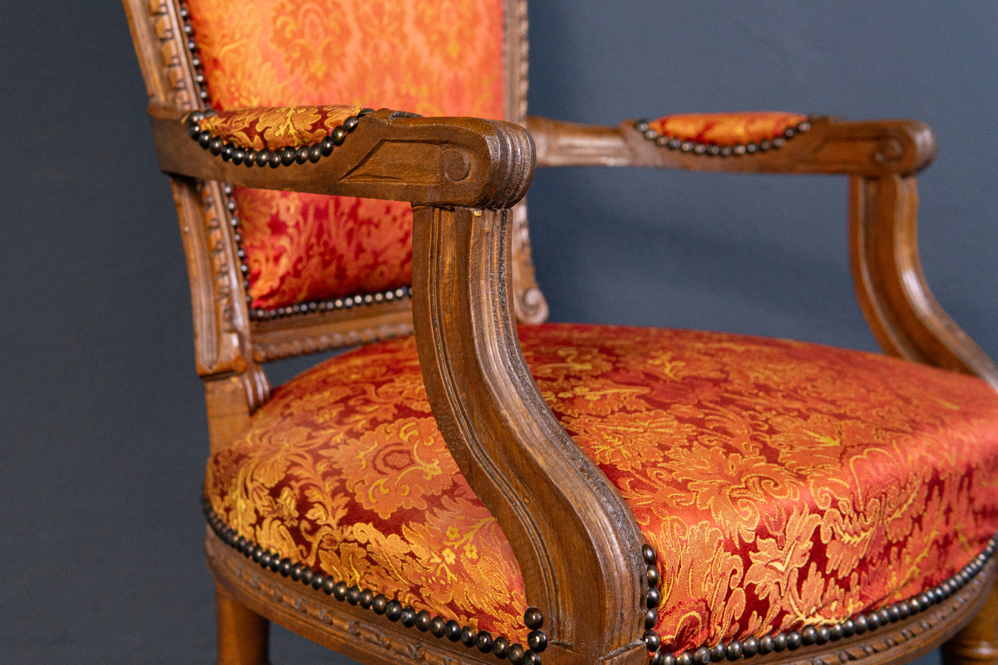 Vintage Sessel Salon Sofa Couch Tisch Stuhl Lounge Holz 2312_0404