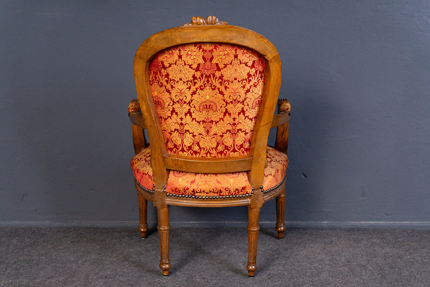 Vintage Sessel Salon Sofa Couch Tisch Stuhl Lounge Holz 2312_0404