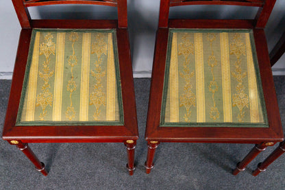 4er Set Neo Empire Stühle Tisch Sessel Sofa Vintage Antik MÖBLINGER 2411_1403