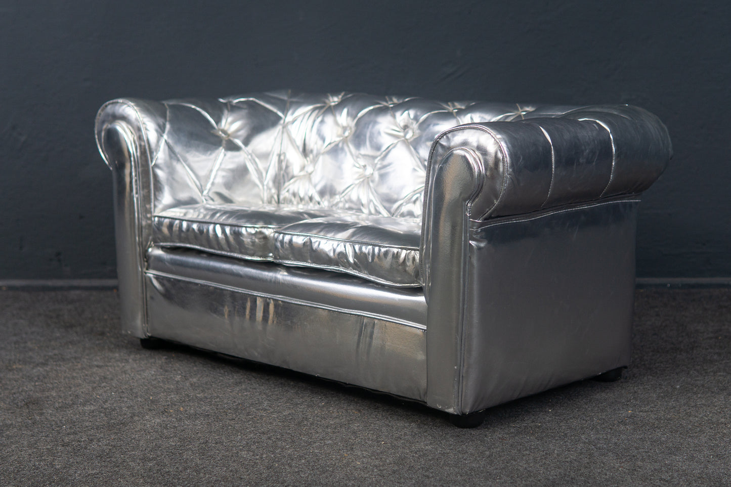 Mini Sofa Chesterfield Couch Sessel Stuhl Vintage 2301_2501