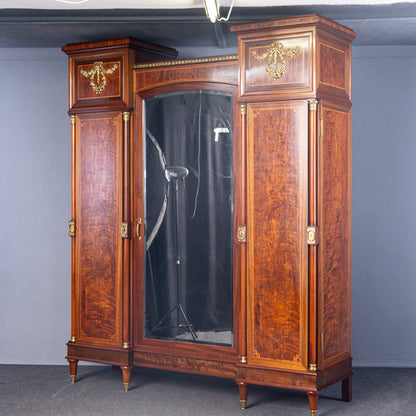 großer Neo Empire Schrank Regal Kommode Garderobe Antik MÖBLINGER 2411_1801
