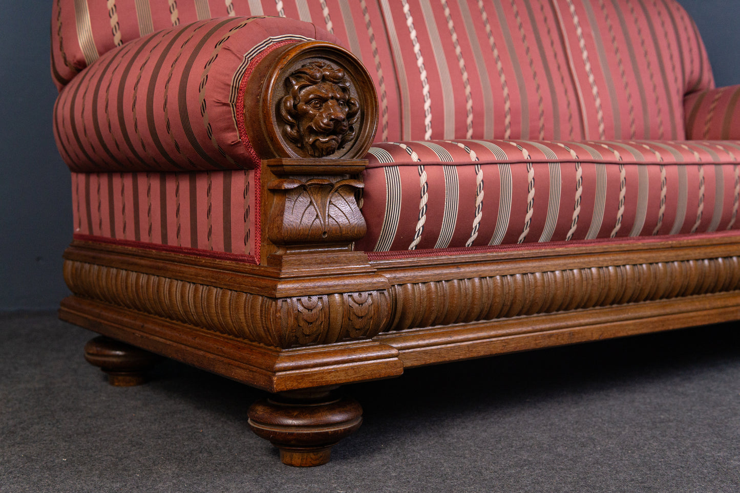 Alt Antik Gründerzeit Sofa Couch Sessel Tisch Lounge 2312_0602