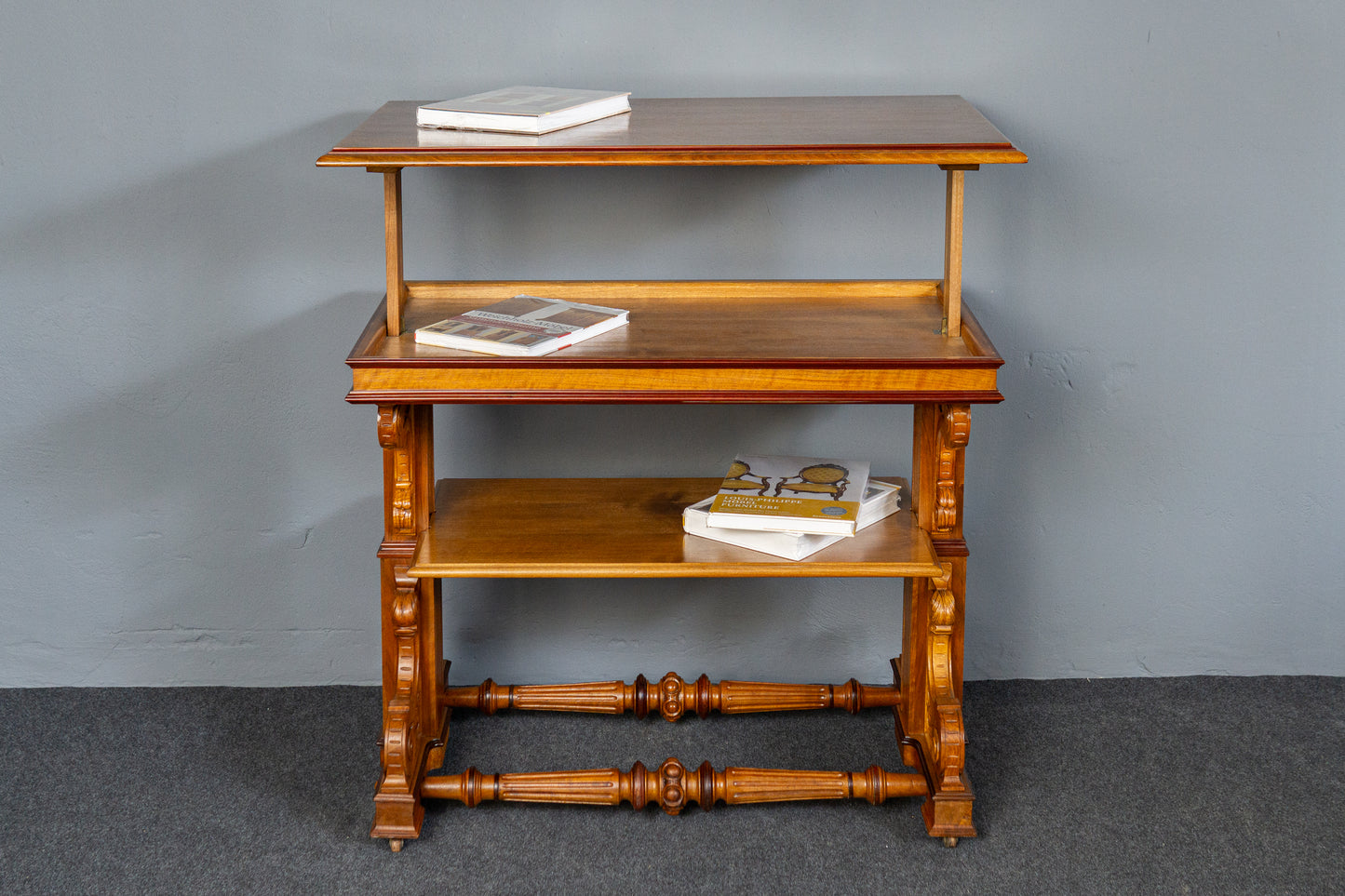 Gründerzeit Etagere Board Antik Schrank Tisch Regal Alt MÖBLINGER 2411_1901